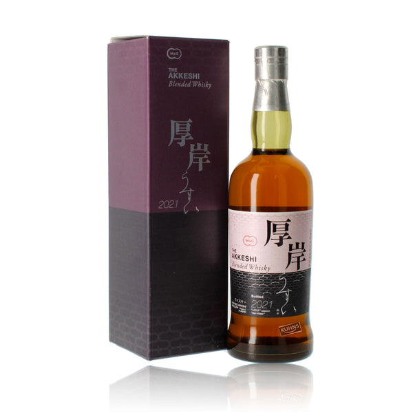 The Akkeshi 2021 Japan Blended Whiskey 0.7l, alc. 46% by volume