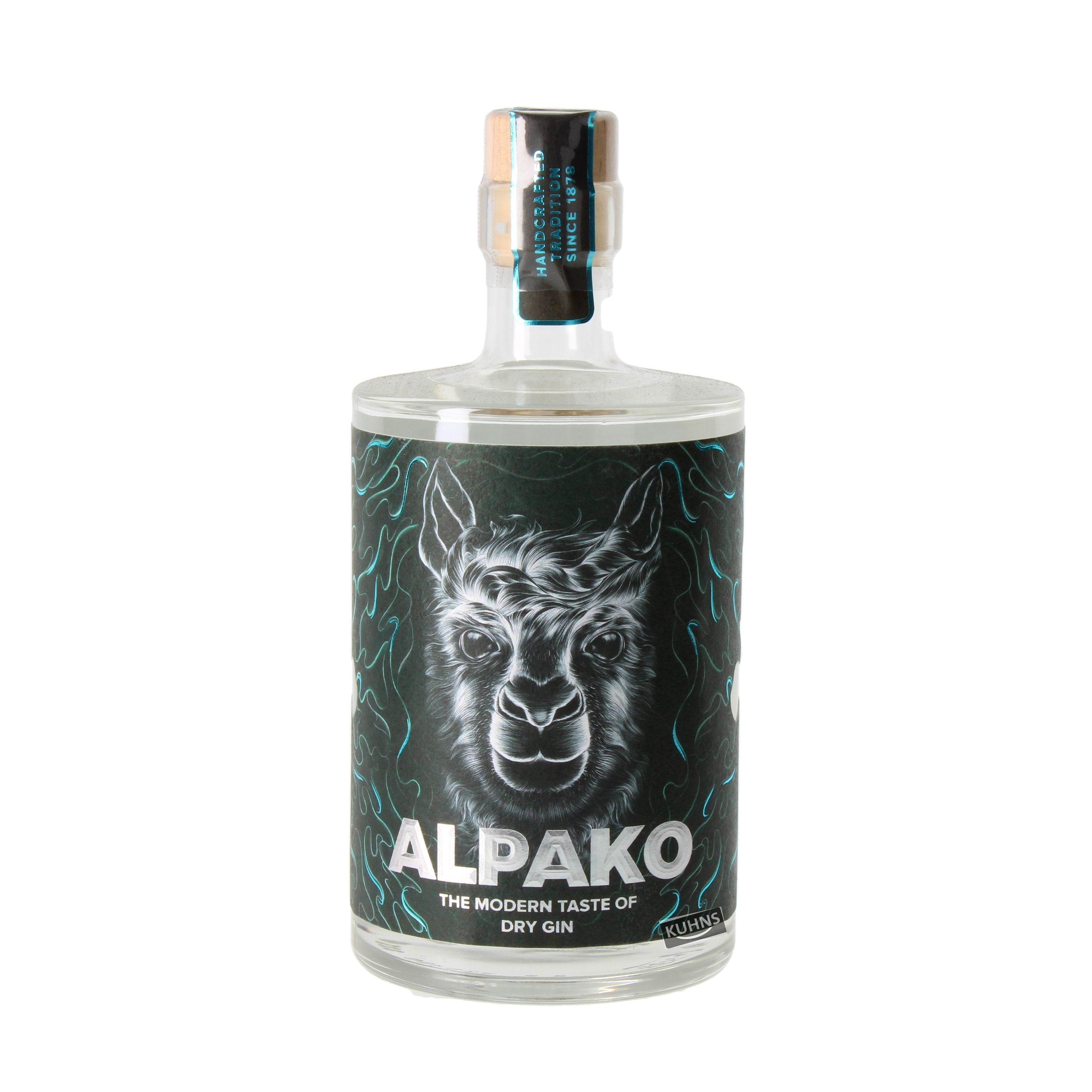 Alpako Dry Gin 0.5l, alc. 43% by volume, Gin Germany