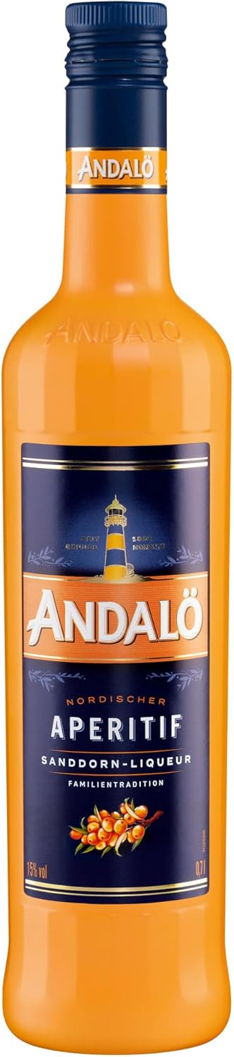 Andalö Original 0,7l, alc. 15% by volume, sea buckthorn liqueur