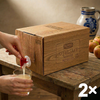 Kuhns Apple Juice Naturally Cloudy Fruity Sweet Bag in Box 2x5.0l