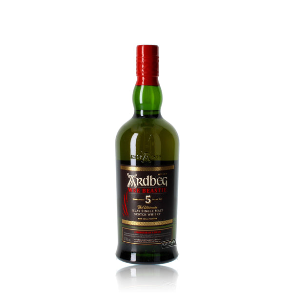 Ardbeg Wee Beastie 5 vuotta 0,7l, alk. 47,4 tilavuusprosenttia.