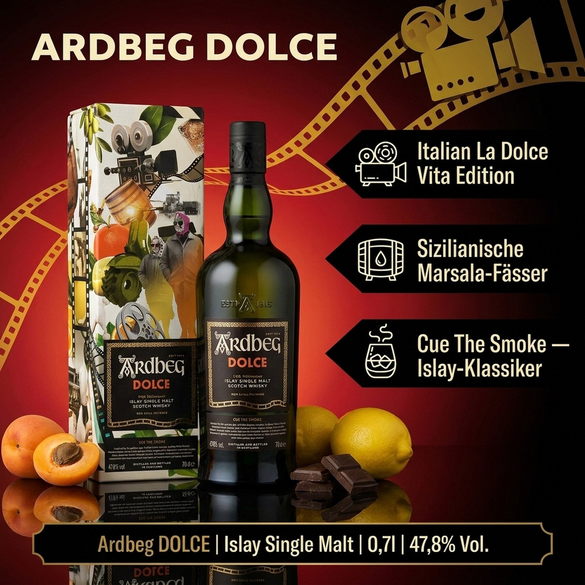 Ardbeg DOLCE Italian Cinema Edition – Bild 2