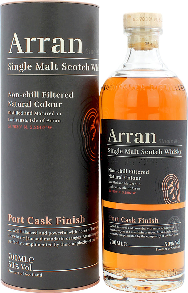 Arran Port Cask Finish 0.7l, alc. 50% by volume