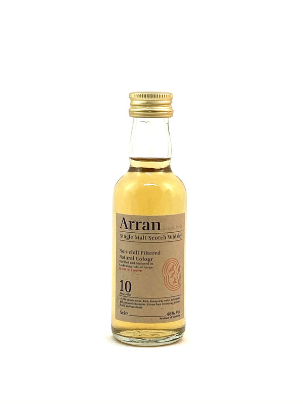 Arran 10 Jahre Miniatur 0,05l, alc. 46 Vol.-%