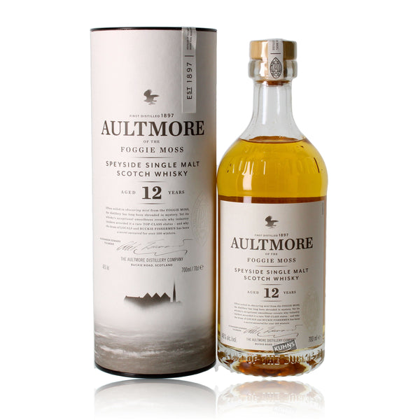 Aultmore 12 Years Speyside Single Malt Scotch Whiskey 0.7l, alc. 46% by volume