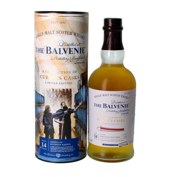 Balvenie 14 vuotta American Bourbon 0,7l, alk. 47,8 tilavuusprosenttia.