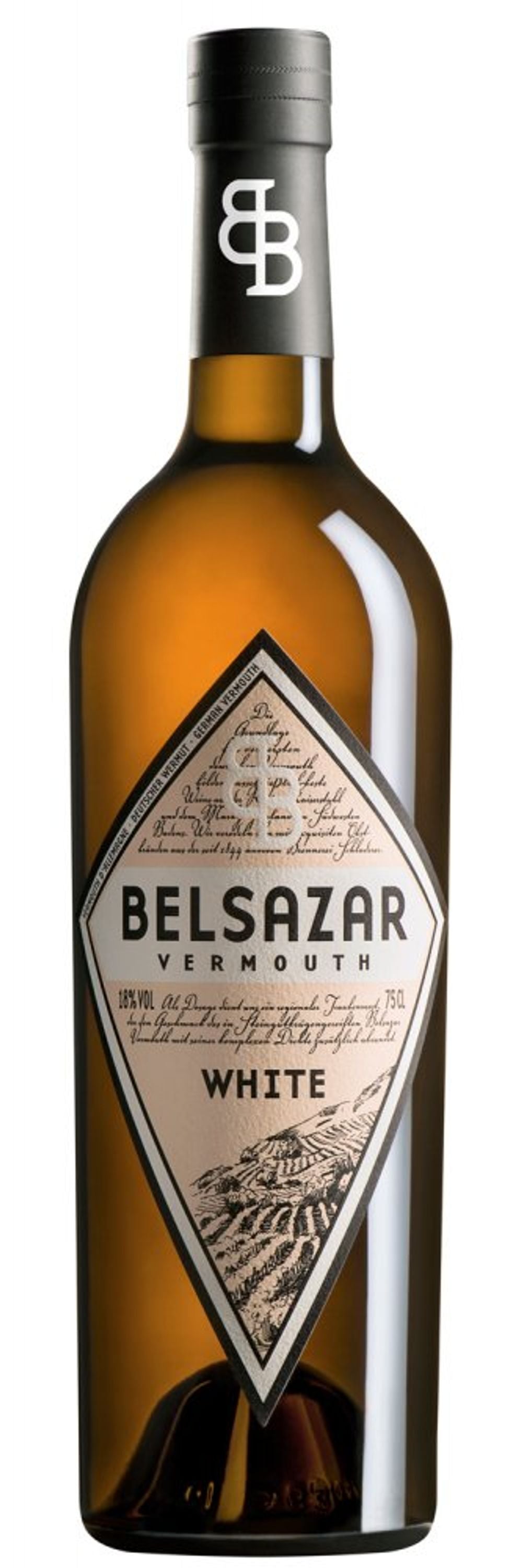 Belsazar Vermouth White 0,7l, alk. 18 tilavuusprosenttia, vermutti Saksa