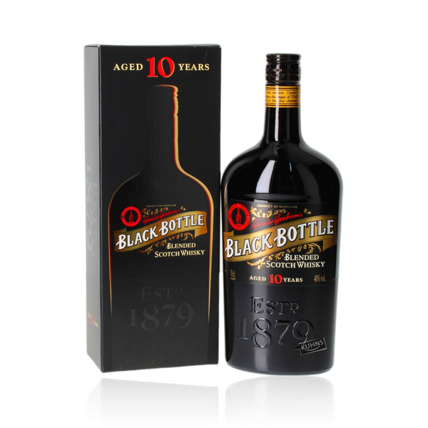 Black Bottle 10 Years Blended Scotch Whisky 0,7l, alk. 40 % tilavuudesta