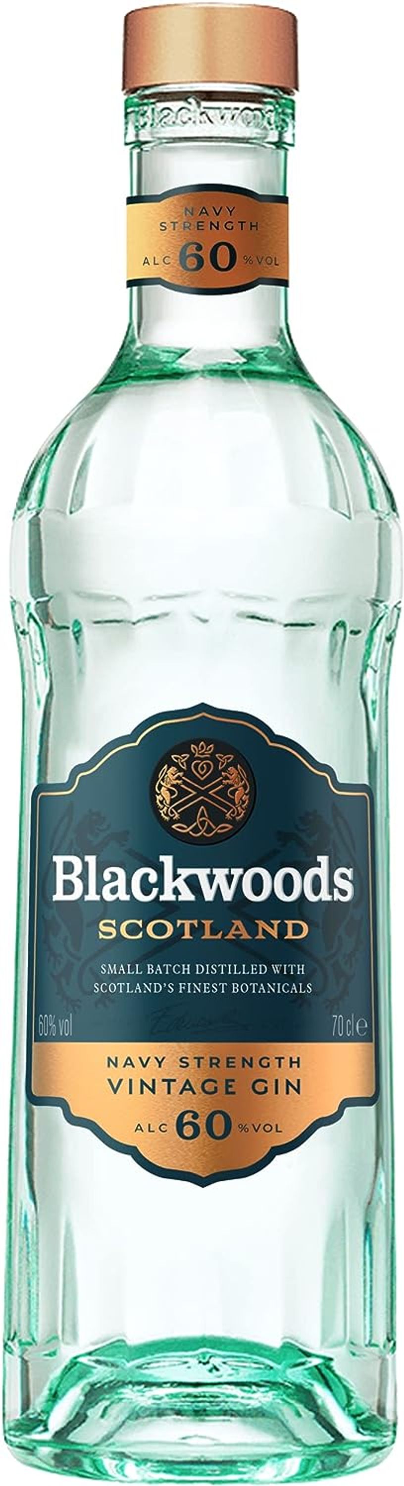 Blackwood's Vintage Gin Navy Strength 0,7l, alk. 60 % tilavuudesta