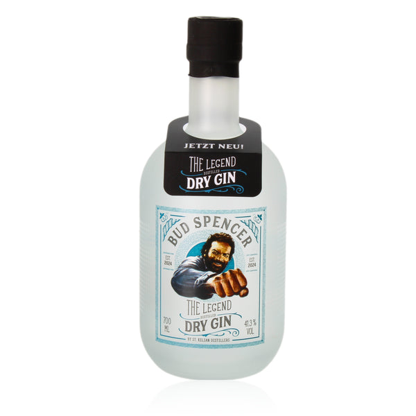 St. Kilian Bud Spencer Gin 0,7l, alk. 41,3 tilavuusprosenttia.