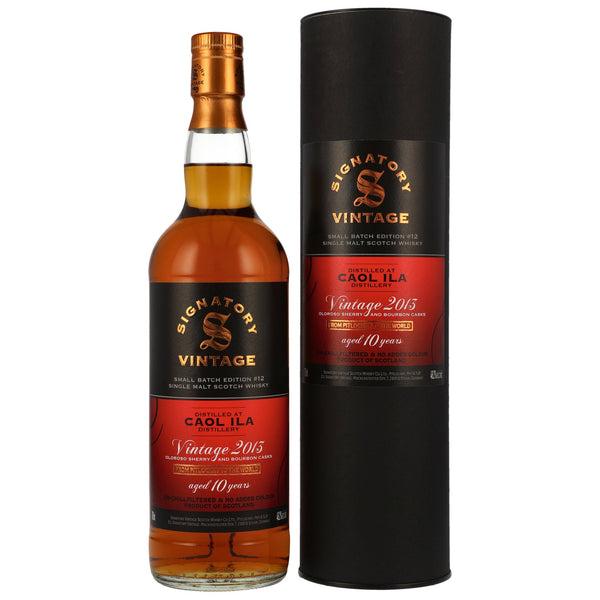 Caol Ila 2013 10 years Signatory 0.7l, alc. 48.2 Vol.-%