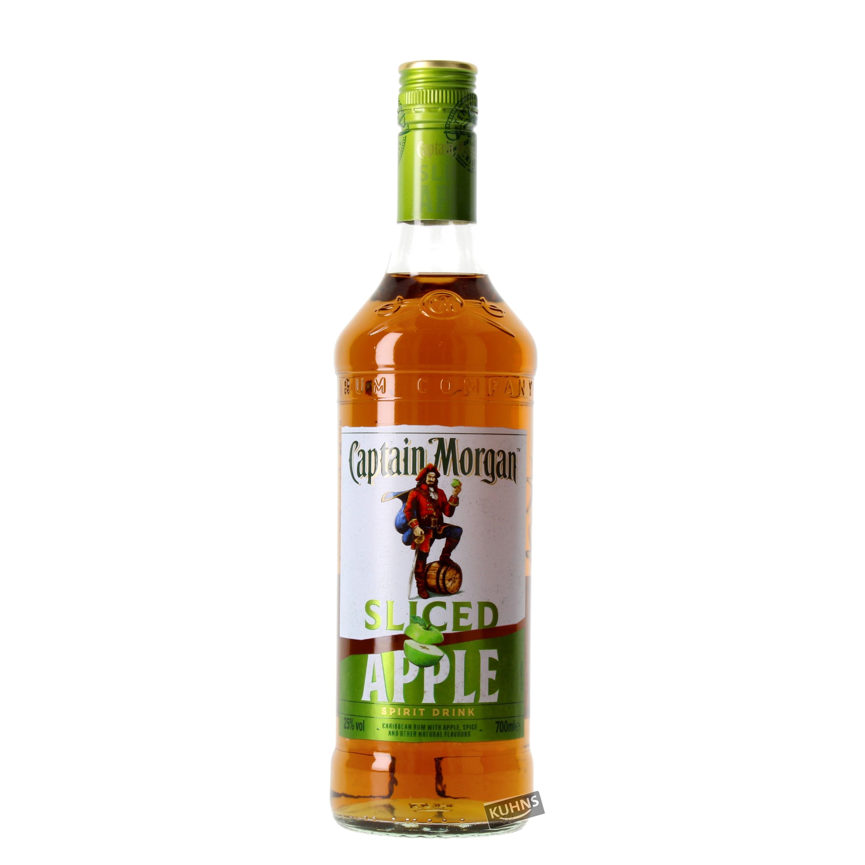 Captain Morgan Apple 0.7l, alc. 25% by volume, spirit drink