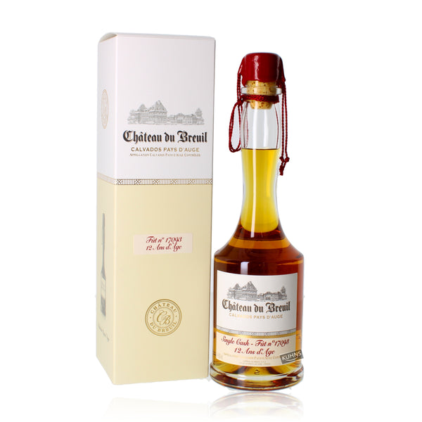 Chateau du Breuil 12 vuotta Single Cask 0,7l, alk. 44,8 tilavuusprosenttia.