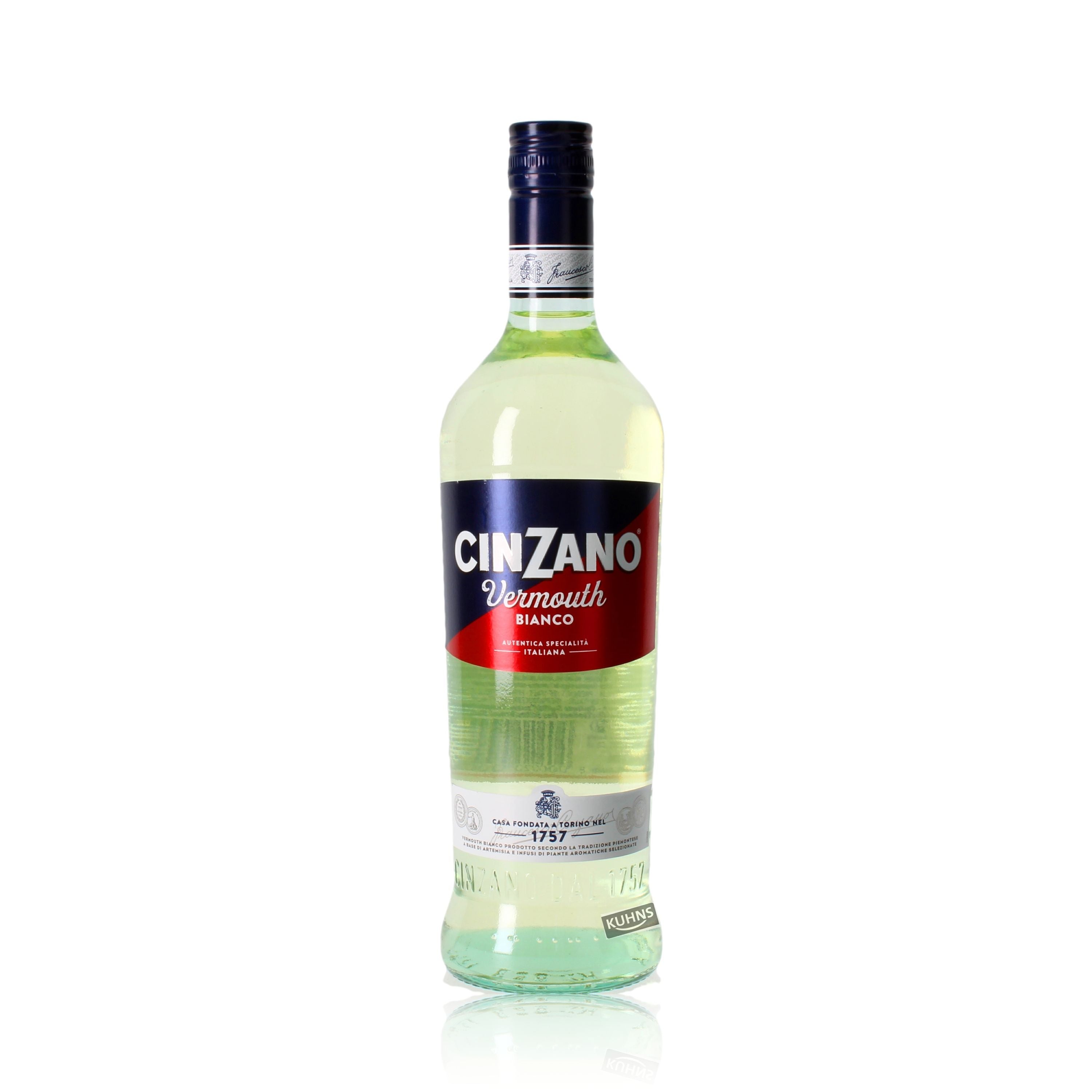 Cinzano Vermouth Bianco 0,75l, alk. 15 tilavuusprosenttia koiruoho