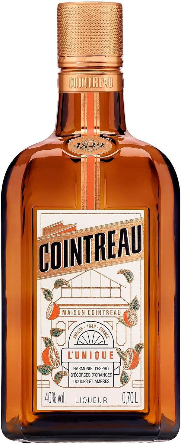 Cointreau 0,7l, alk. 40 tilavuusprosenttia, appelsiinilikööri