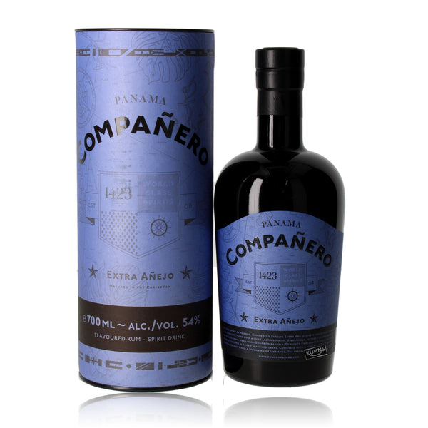 Companero Extra Añejo 0,7l, alk. 54 tilavuusprosenttia, rommi Panama