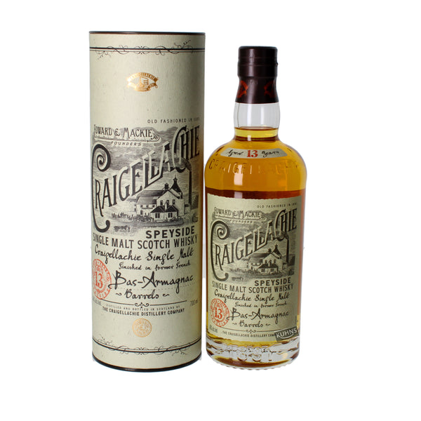 Craigellachie 13 Jahre Bas-Armagnac 0,7l, alc. 46 Vol.-%