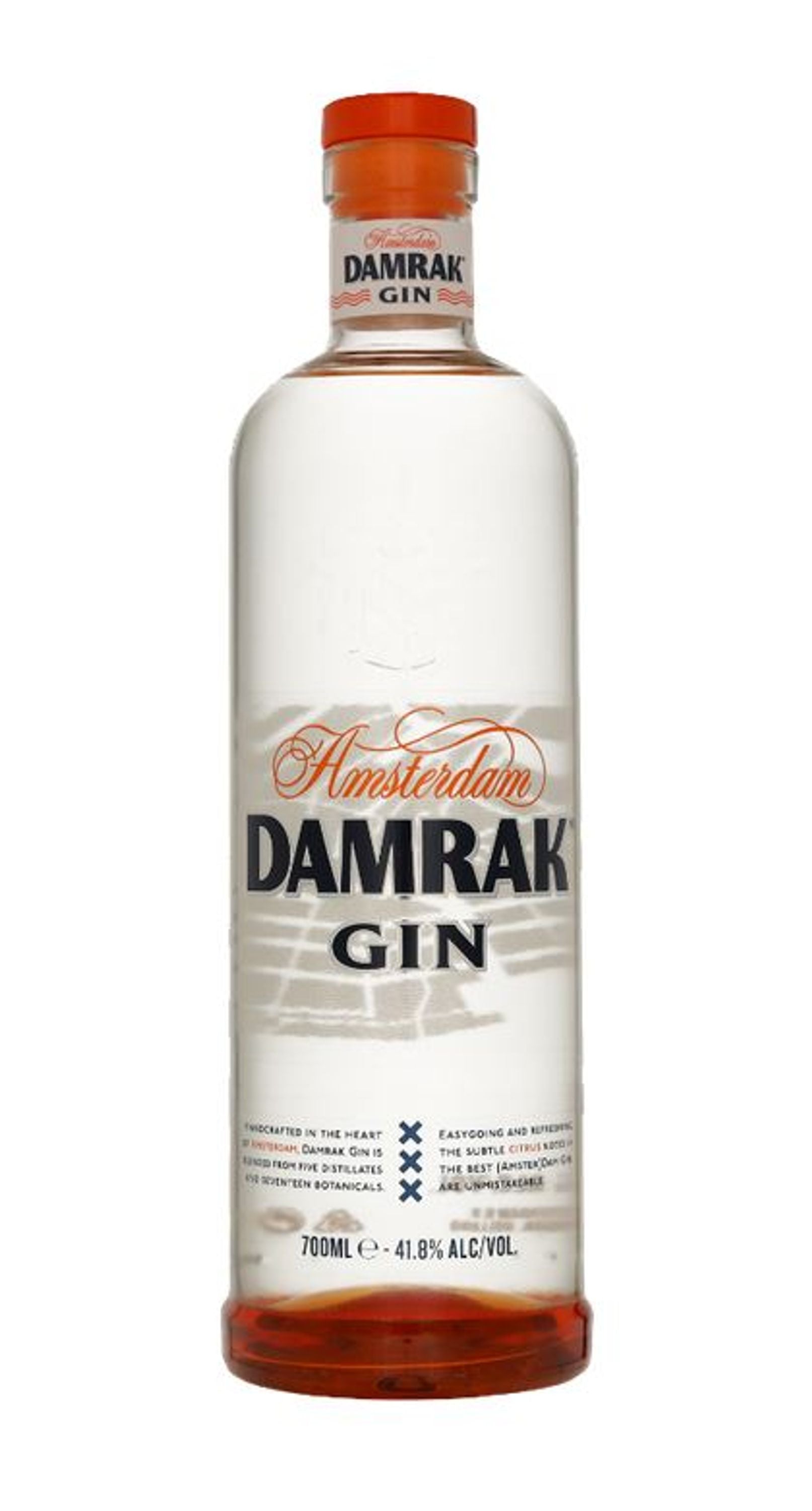 Damrak Gin 0.7l, alc. 41.8% by volume