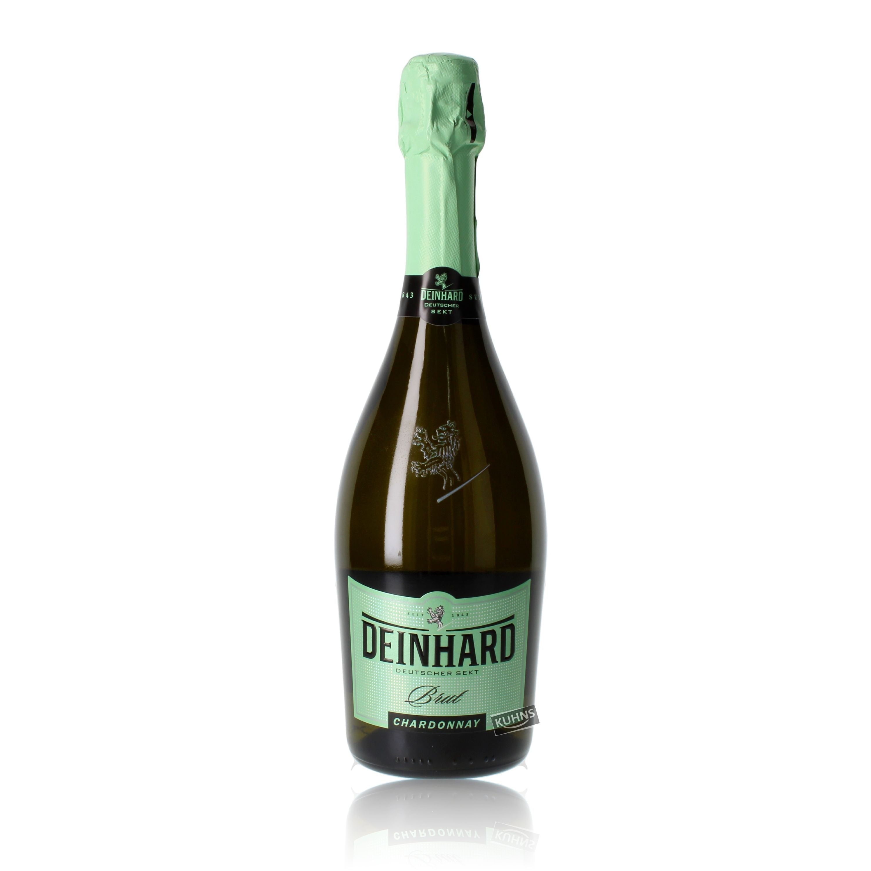 Deinhard Chardonnay Brut 0,75l, alc. 12 Vol.-% Sekt Deutschland
