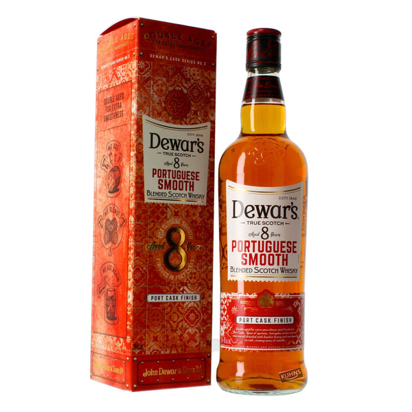 Dewar's Portuguese Smooth 8 Jahre Blended Scotch Whisky 0,7l, alc. 40 Vol.-%