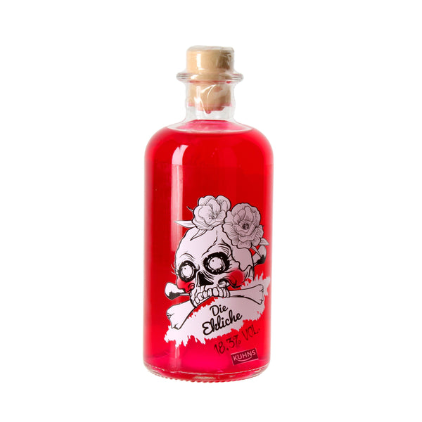 The disgusting 0.5l, alc. 18.3% vol raspberry yoghurt liqueur 