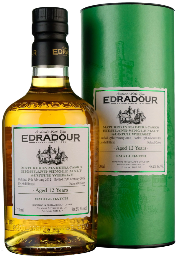 Edradour 12 years Small Batch Madeira 0.7l, alc. 48.2 Vol.-%