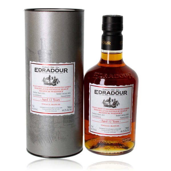 Edradour 12 Jahre 2011/2023 Small Batch 0,7l, alc. 48,2 Vol.-%