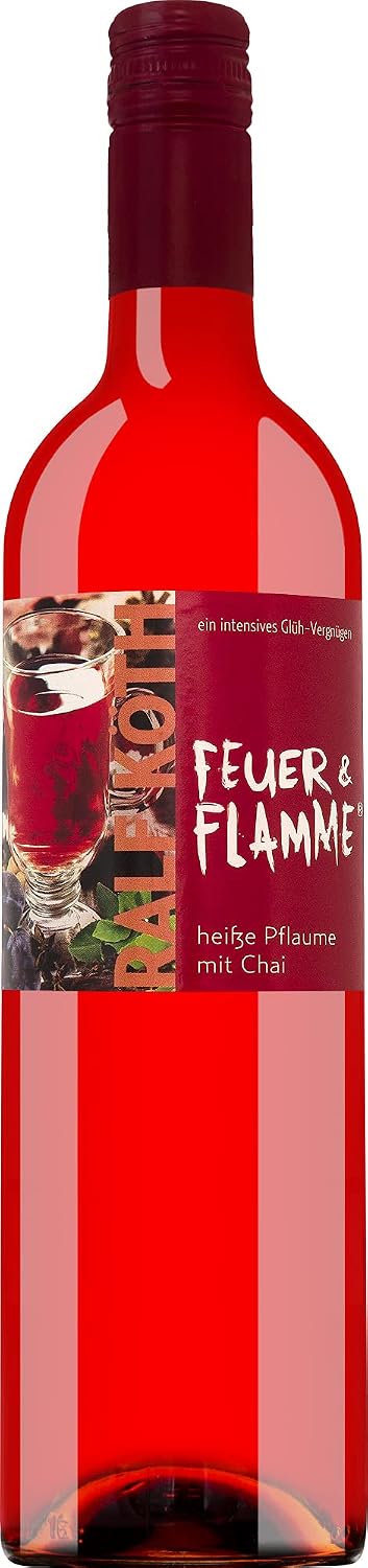 Feuer & Flamme Heiße Pflaume mit Chai 0,75l, alc. 10 Vol.-%