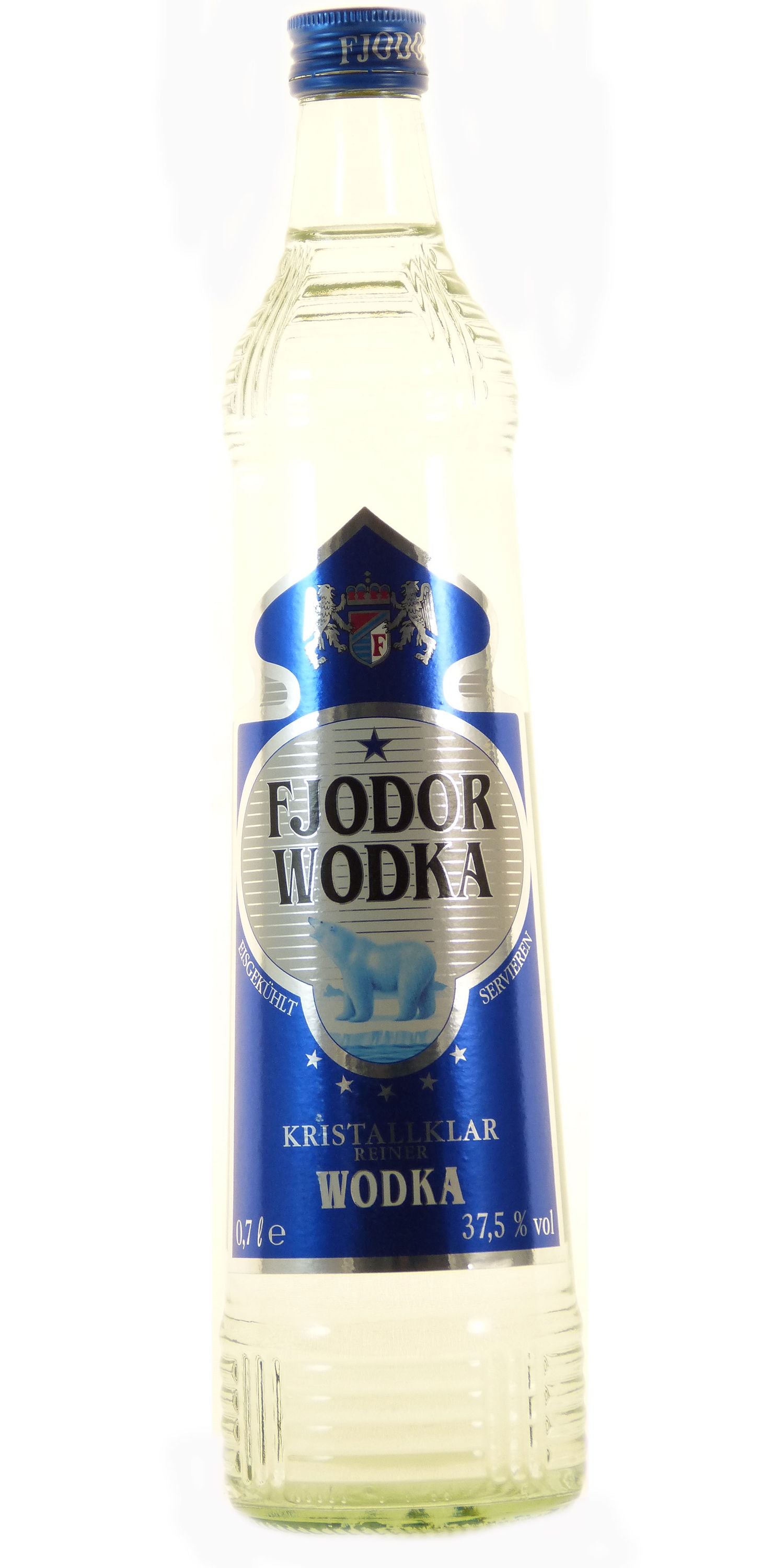 Fjodor 0,7 litraa alk. 37,5 tilavuusprosenttia, vodka Saksa
