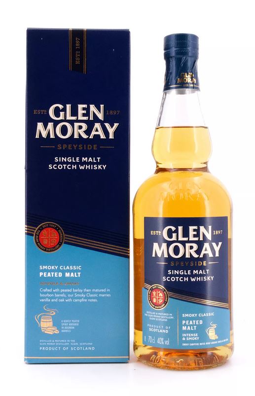 Glen Moray Peated 0,7l, alc. 40 Vol.-%