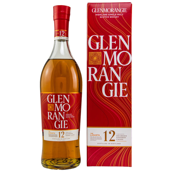 Glenmorangie 12 vuotta Lasanta 0,7l, alk. 43 tilavuusprosenttia.