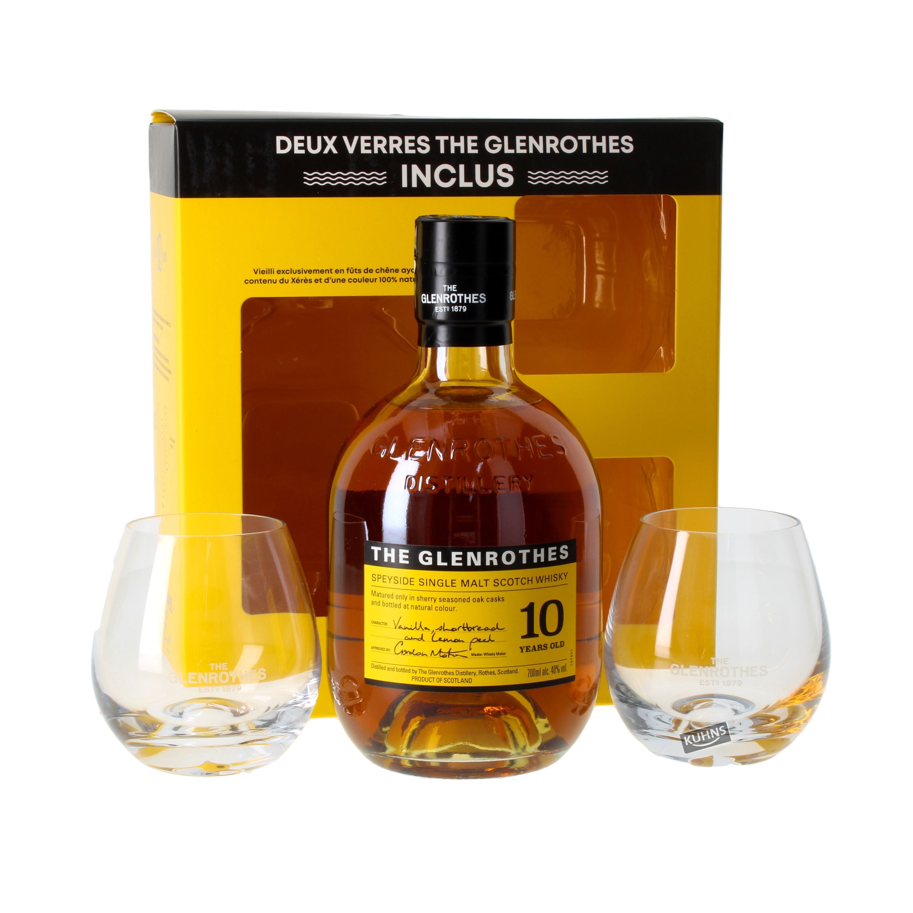 Glenrothes 10 Years Gift Set 0.7l, alc. 40 Vol.-%