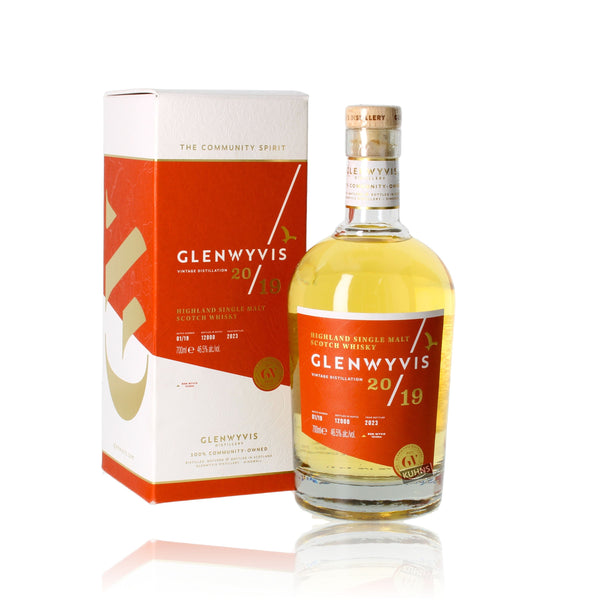 GlenWyvis 2019/2023 Highland Single Malt Scotch Whiskey 0.7l, alc. 46.5% vol.