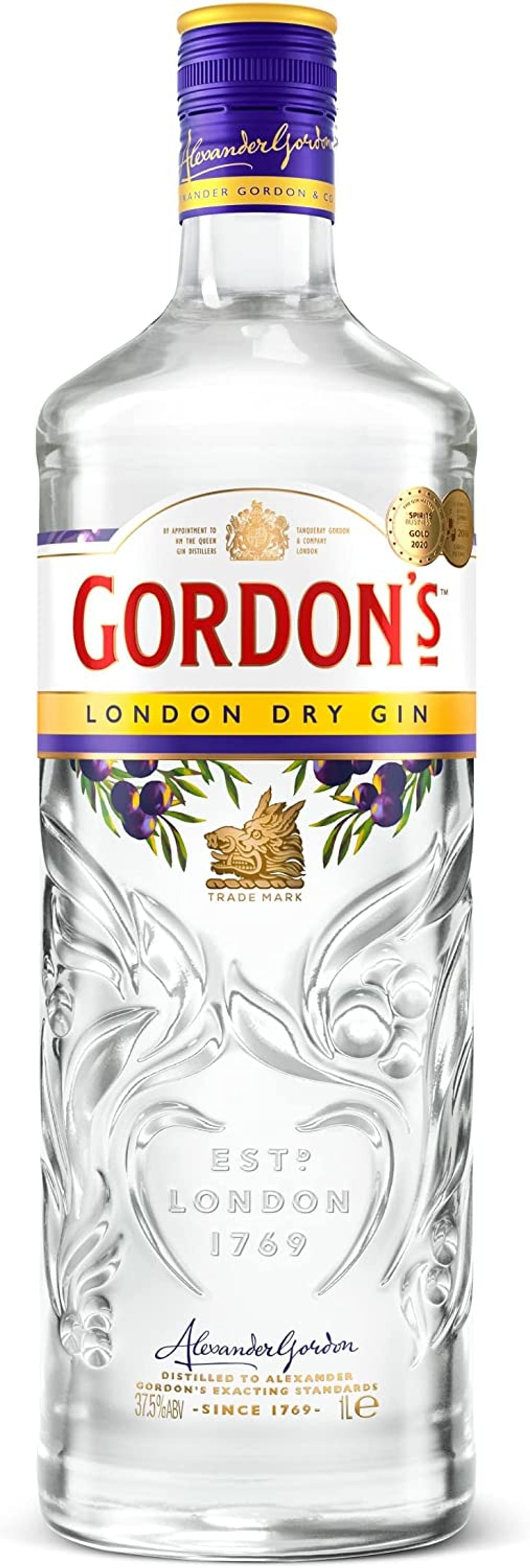 Gordon's London Dry Gin 0,7l, alk. 37,5 tilavuusprosenttia, Gin England