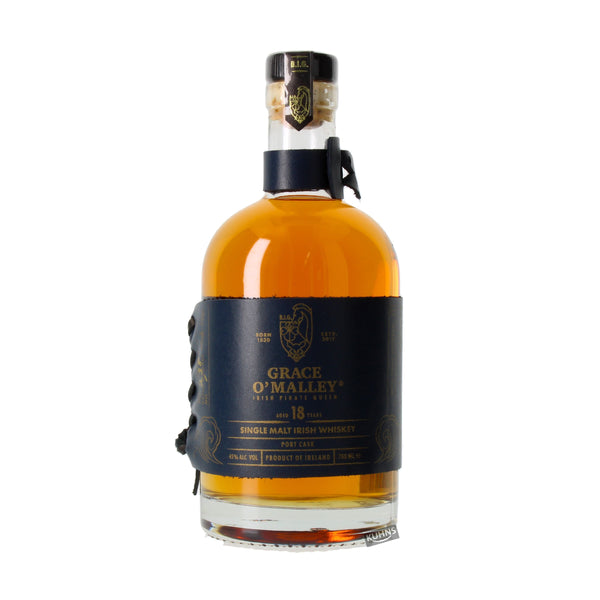 Grace O'Malley 18 vuotta Port Cask Batch 1 0,7l, alk. 45 tilavuusprosenttia