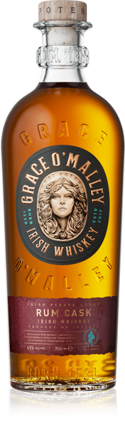 Grace O'Malley Rum Cask Irish Whiskey 0,7l, alc. 43 Vol.-% – Kuhns