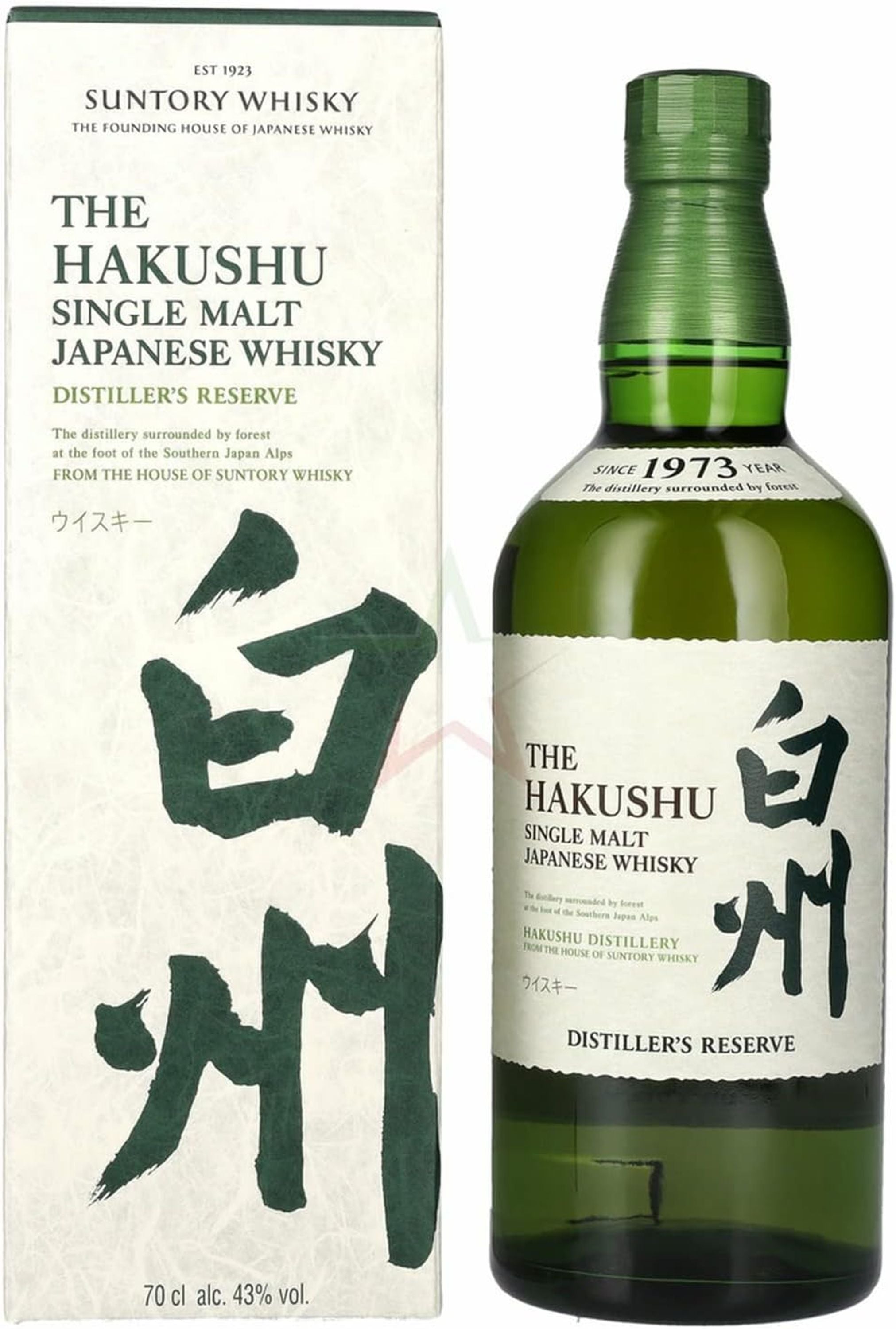 The Hakushu Distillers Reserve 0.7l, alc. 43 Vol.-%