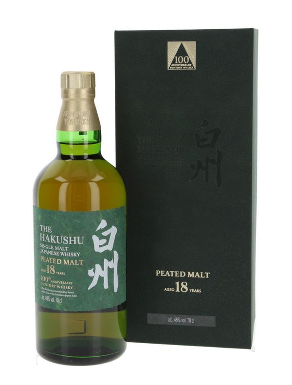 The Hakushu 18 years 100th Anniversary 0.7l, alc. 48 Vol.-%