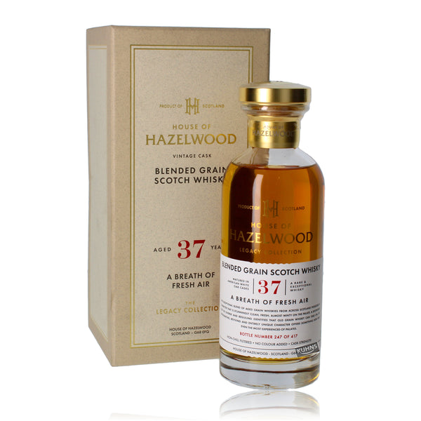 House of Hazelwood 37 Jahre A Breath of Fresh Air 0,7l, alc. 46,4 Vol.-%