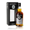 Hazelburn 21 vuotta 2023 0,7l, alk. 43,2 tilavuusprosenttia.