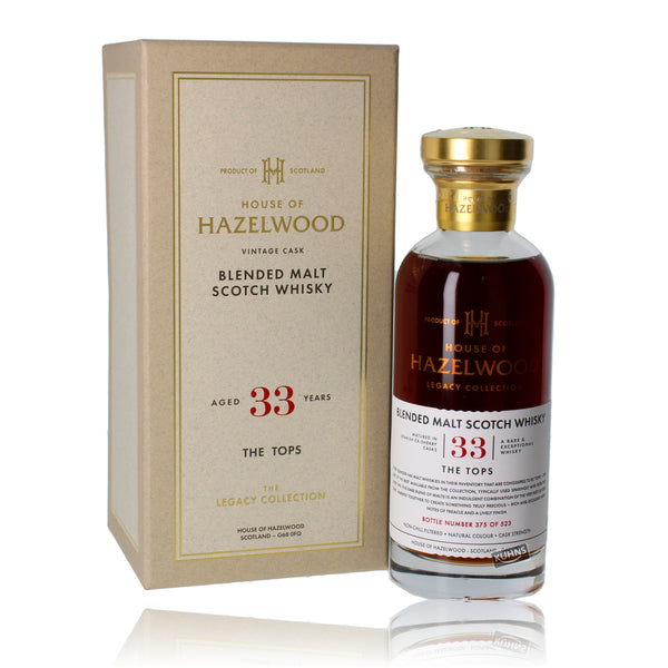 House of Hazelwood 33 Jahre The Tops 07l alc. 51,6 Vol.-%