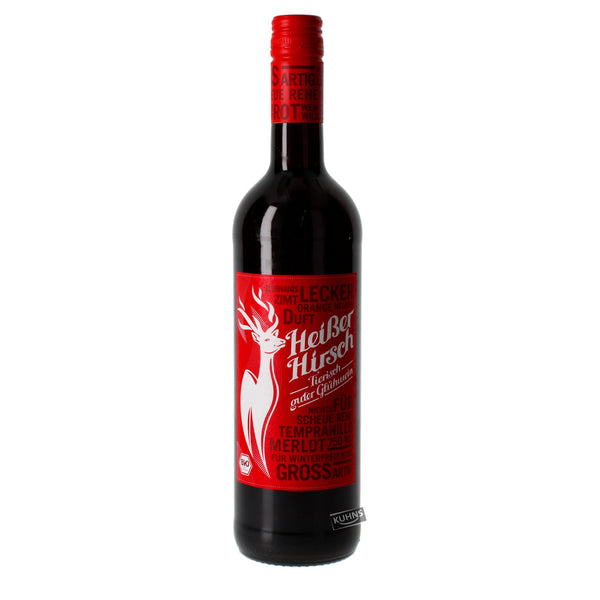 Hot Deer Organic Mulled Wine Red 0.75l, alc. 11 Vol.-%