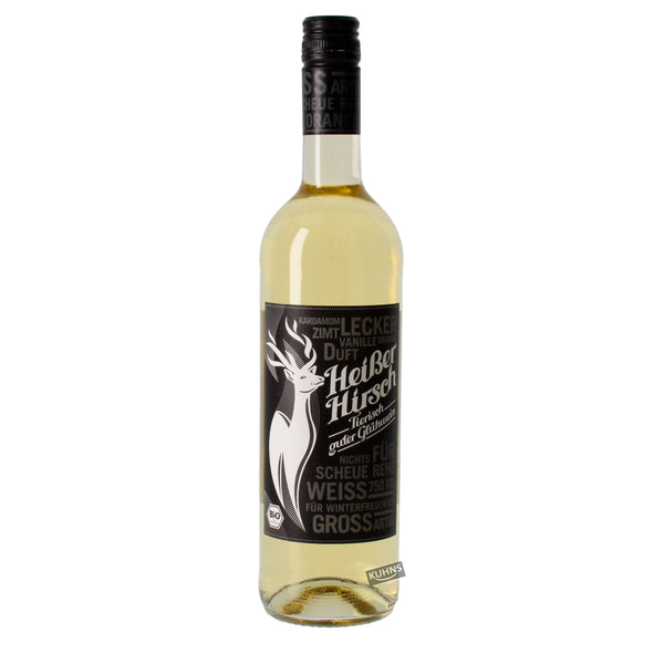 Hot Deer Organic Mulled Wine White 0.75l, alc. 10 Vol.-%