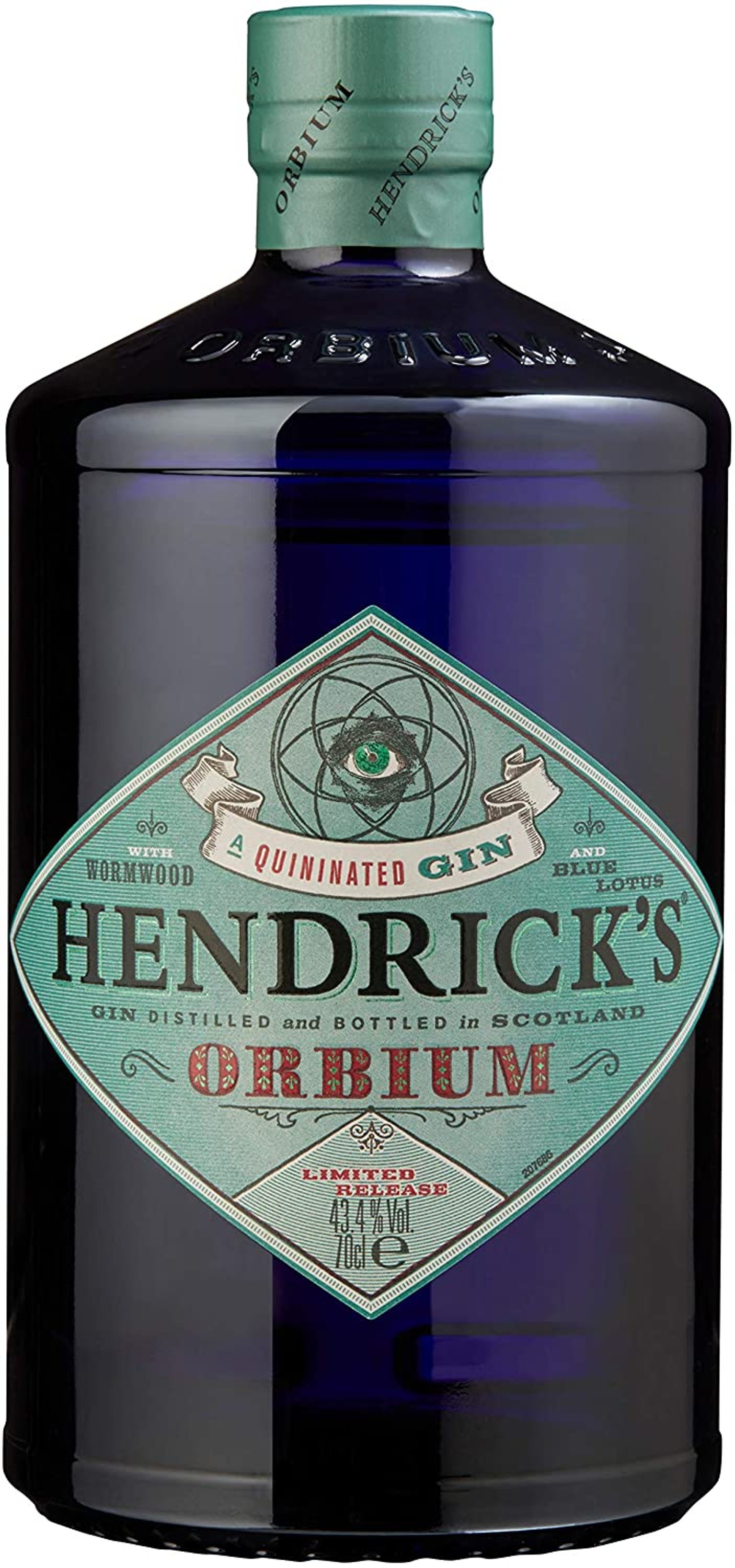 Hendrick's Orbium Gin 0.7l, alc. 43.4% ABV, Gin Scotland