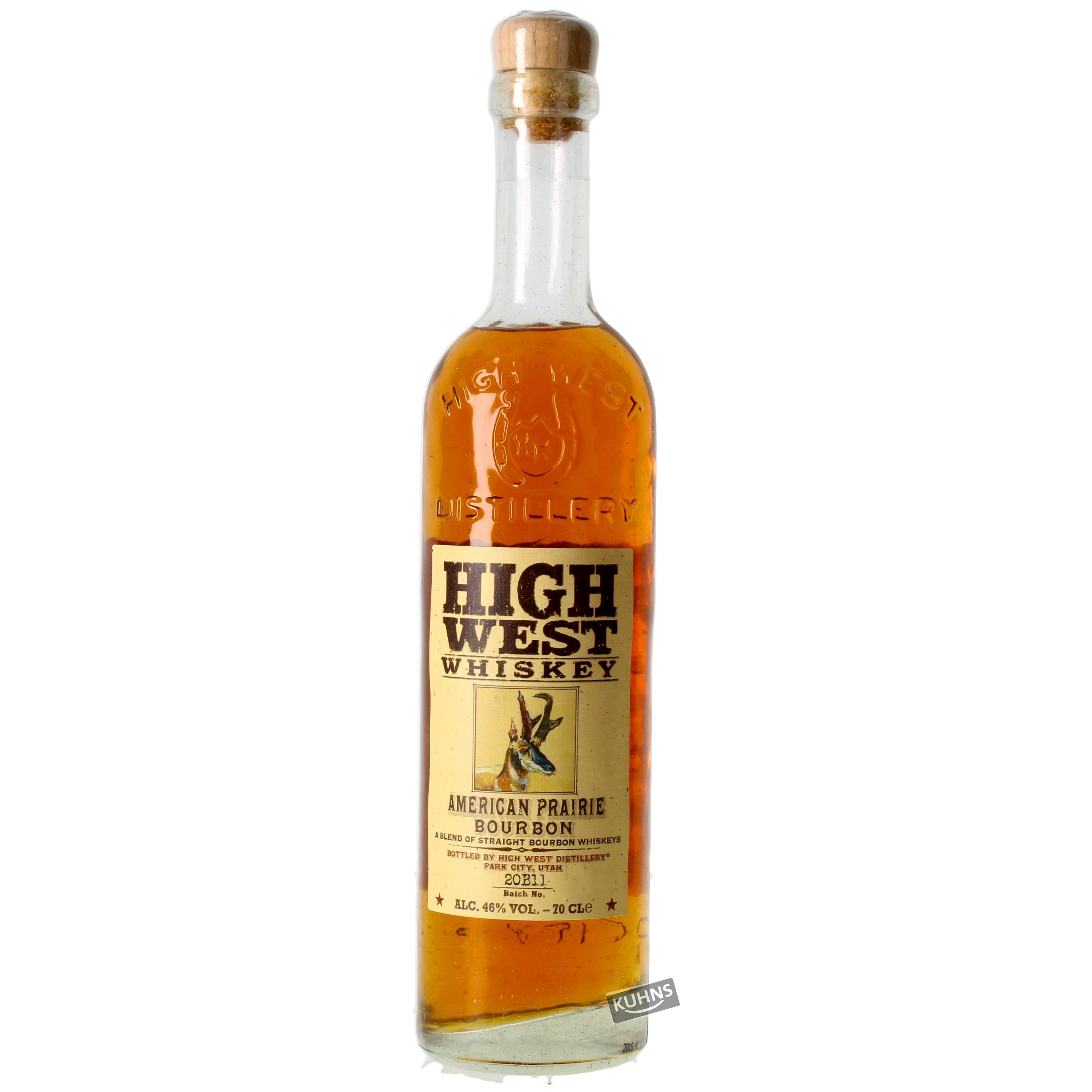 High West American Prairie Bourbon Whiskey 0.7l, alc. 46% ABV USA Whiskey