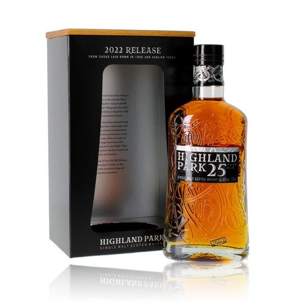 Highland Park 25 Years Release 2022 Single Malt Scotch Whiskey, 0.7l, alc. 46% by volume