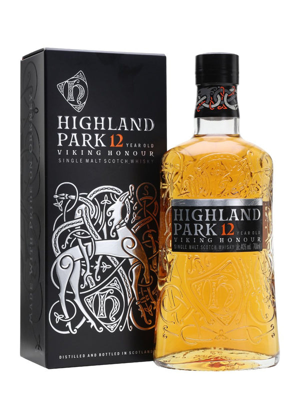 Highland Park 12 vuotta Viking Honor 0,7l alk. 40 tilavuusprosenttia