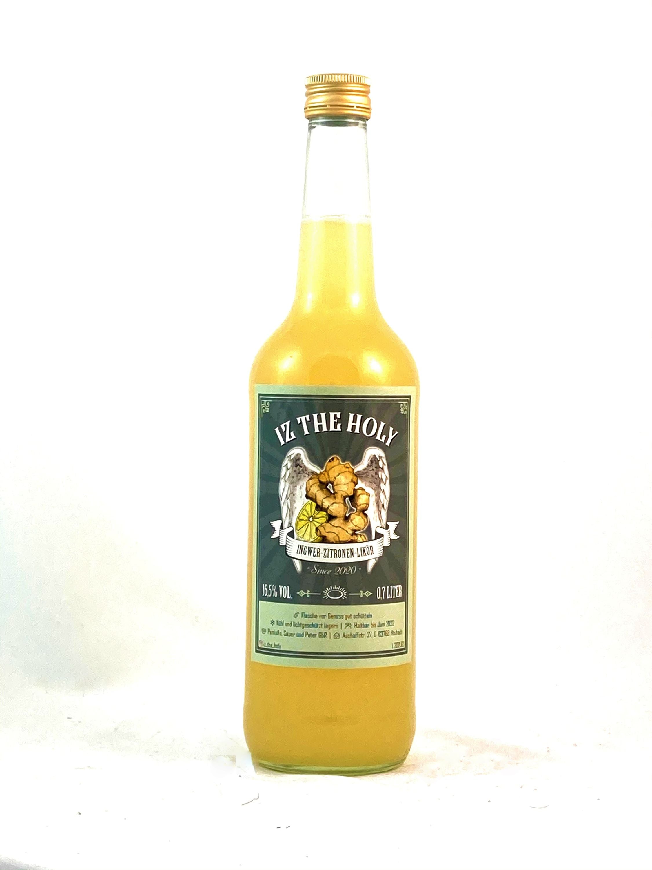 IZ The Holy 0.7l alc. 16.7% vol., ginger-lemon liqueur