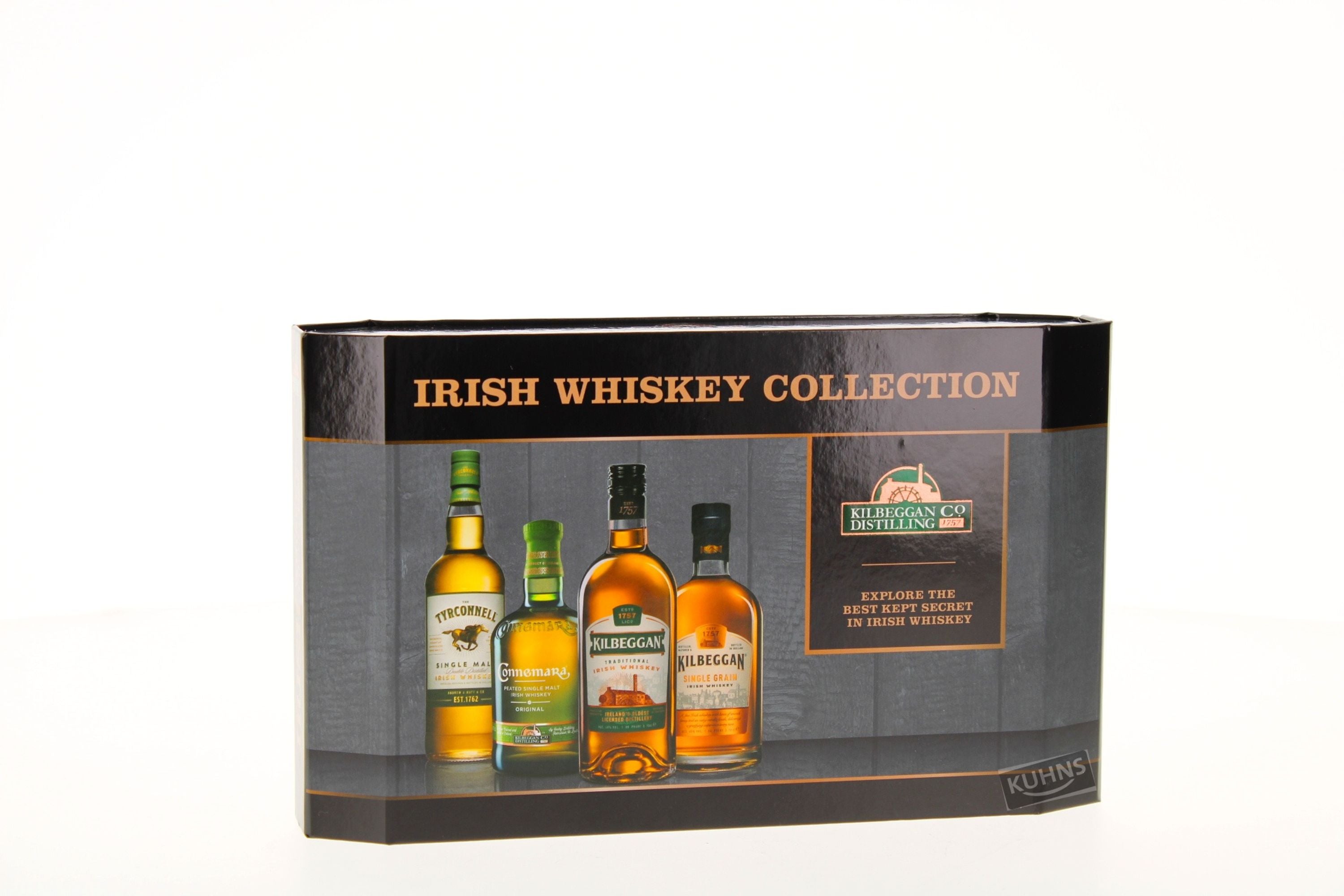 Cooley's Irish Whiskey Collection Miniaturen-Set 4x0,05l, alc. 40 Vol.-%