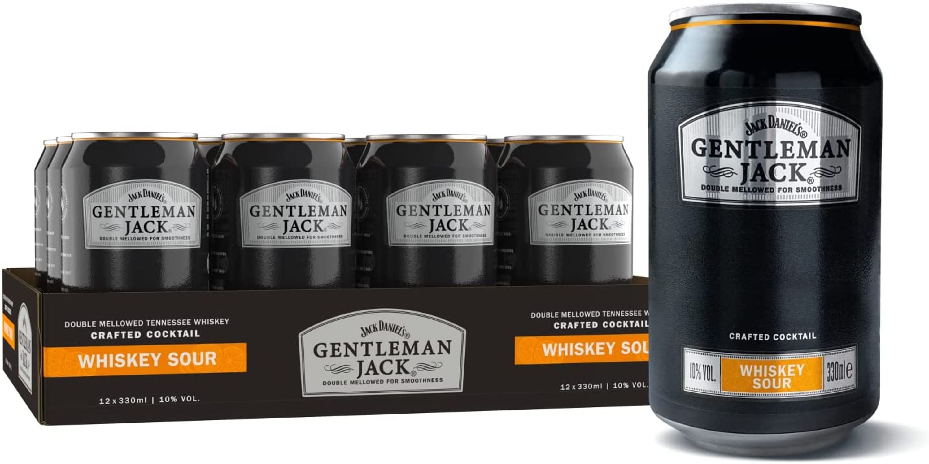 Jack Daniel's Gentleman Jack Whiskey Sour 12x0,33l alc. 10 vol.-%